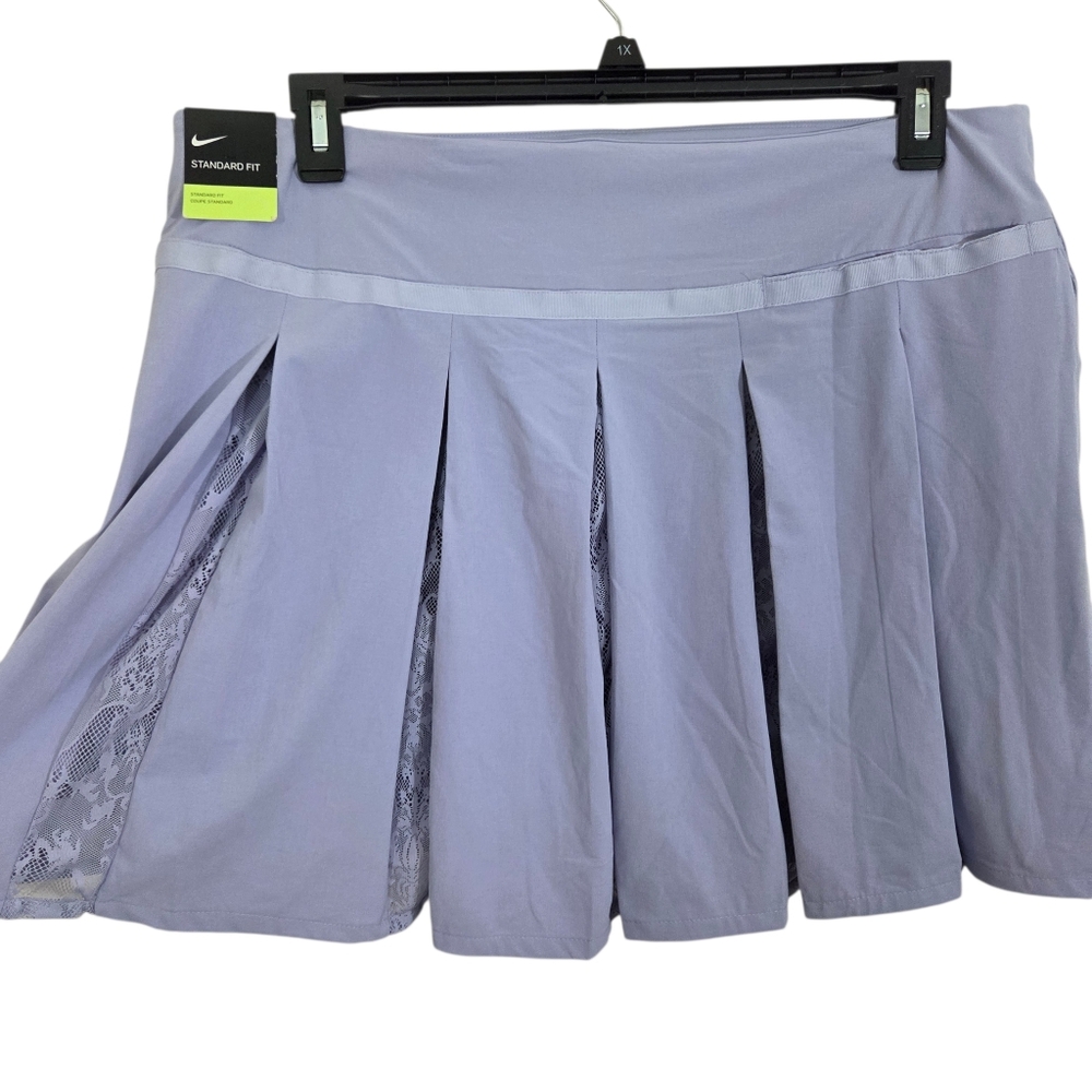 Nike Lavender Pleated Tennis Skort